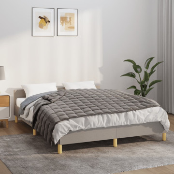 Szürke szövet súlyozott takaró 135 x 200 cm 6 kg - utánvéttel vagy ingyenes szállítással