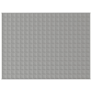 Szürke szövet súlyozott takaró 152 x 203 cm 7 kg - utánvéttel vagy ingyenes szállítással
