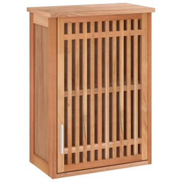 Tömör diófa falra szerelhető fürdőszobaszekrény 42 x 23 x 60 cm - utánvéttel vagy ingyenes szállítással