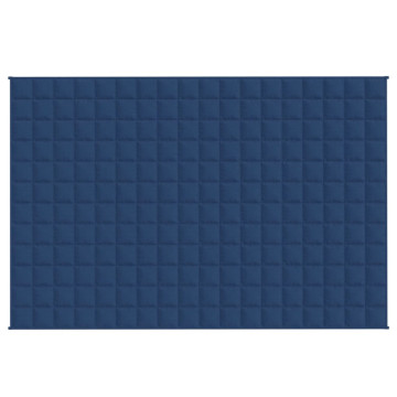 Kék szövet súlyozott takaró 122 x 183 cm 9 kg - utánvéttel vagy ingyenes szállítással
