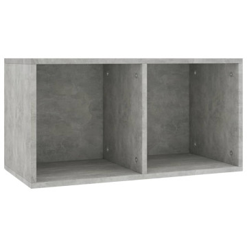 800121 Vinyl Storage Box Concrete Grey 71x34x36 cm Chipboard - utánvéttel vagy ingyenes szállítással