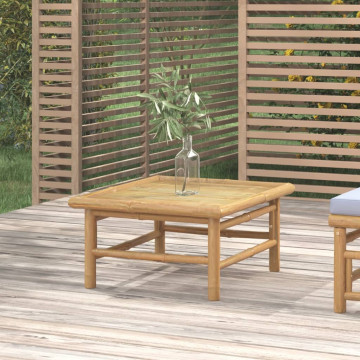Bambusz kerti asztal 65 x 55 x 30 cm - utánvéttel vagy ingyenes szállítással