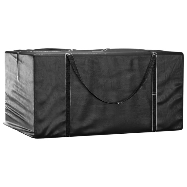 Fekete polietilén kerti párnatároló zsák 150 x 75 x 75 cm - utánvéttel vagy ingyenes szállítással