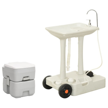 Hordozható kemping-WC és -kézmosóállvány - utánvéttel vagy ingyenes szállítással