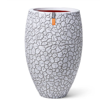 Capi Deluxe Clay elegáns elefántcsontszínű váza 50 x 72 cm - utánvéttel vagy ingyenes szállítással