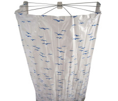 RIDDER Ombrella kék zuhanyfülke 200 cm - utánvéttel vagy ingyenes szállítással