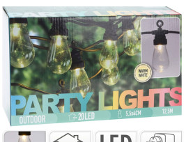 ProGarden 20 izzós LED party fény szett 12 V - utánvéttel vagy ingyenes szállítással