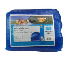 Summer Fun kék polietilén szolártakaró ovális medencéhez 600 x 320 cm - utánvéttel vagy ingyenes szállítással