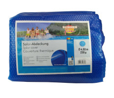 Summer Fun kék polietilén szolártakaró kerek medencéhez 450 cm - utánvéttel vagy ingyenes szállítással