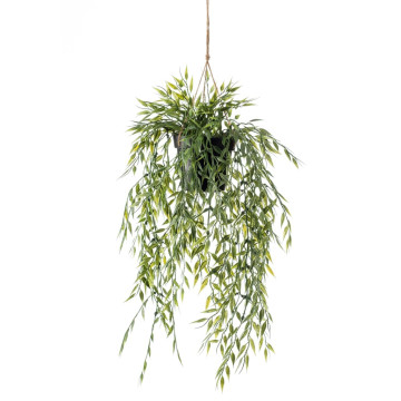Emerald műbambusz függőbokor cserépben 50 cm - utánvéttel vagy ingyenes szállítással