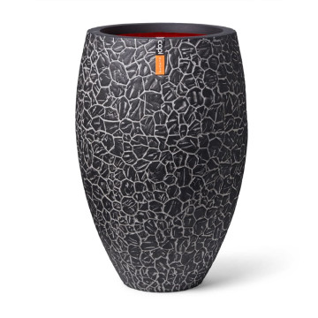 Capi Deluxe Clay elegáns szürke váza 50 x 72 cm - utánvéttel vagy ingyenes szállítással