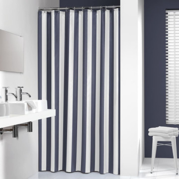 Sealskin Linje kék zuhanyfüggöny 180 cm - utánvéttel vagy ingyenes szállítással