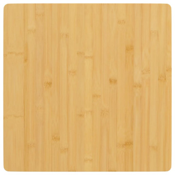 Bambusz asztallap 40 x 40 x 2,5 cm - utánvéttel vagy ingyenes szállítással