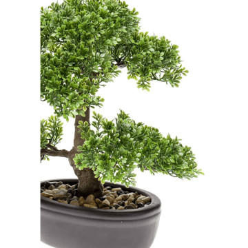Emerald zöld mű mini bonsai fa 32 cm - utánvéttel vagy ingyenes szállítással