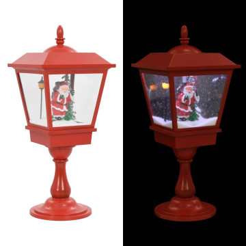 Karácsonyi talpas lámpa Mikulással 64 cm LED - utánvéttel vagy ingyenes szállítással