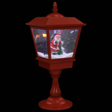 Karácsonyi talpas lámpa Mikulással 64 cm LED - utánvéttel vagy ingyenes szállítással