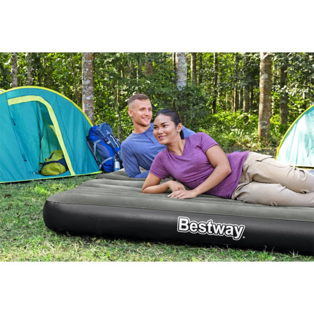 Bestway fekete és szürke 3 az 1-ben felfújható légágy 188x99x25 cm - utánvéttel vagy ingyenes szállítással