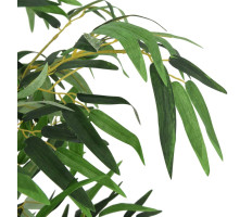 Zöld mű bambusz fa 760 levéllel 120 cm - utánvéttel vagy ingyenes szállítással
