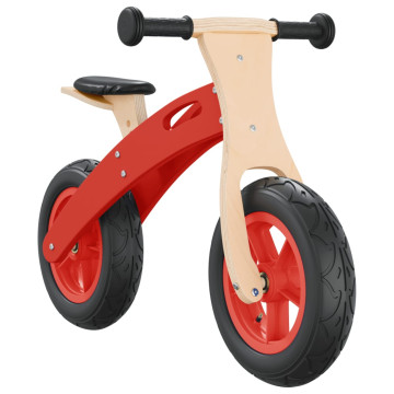 Piros egyensúlyozó-kerékpár gyerekeknek felfújható kerekekkel - utánvéttel vagy ingyenes szállítással