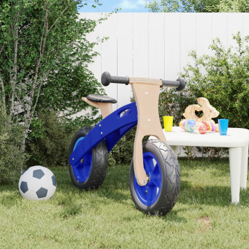Kék egyensúlyozó-kerékpár gyerekeknek felfújható kerekekkel - utánvéttel vagy ingyenes szállítással