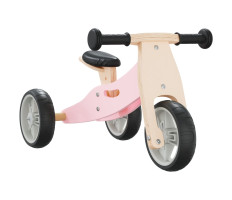 Rózsaszín 2 az 1-ben egyensúlyozó-kerékpár gyerekeknek - utánvéttel vagy ingyenes szállítással