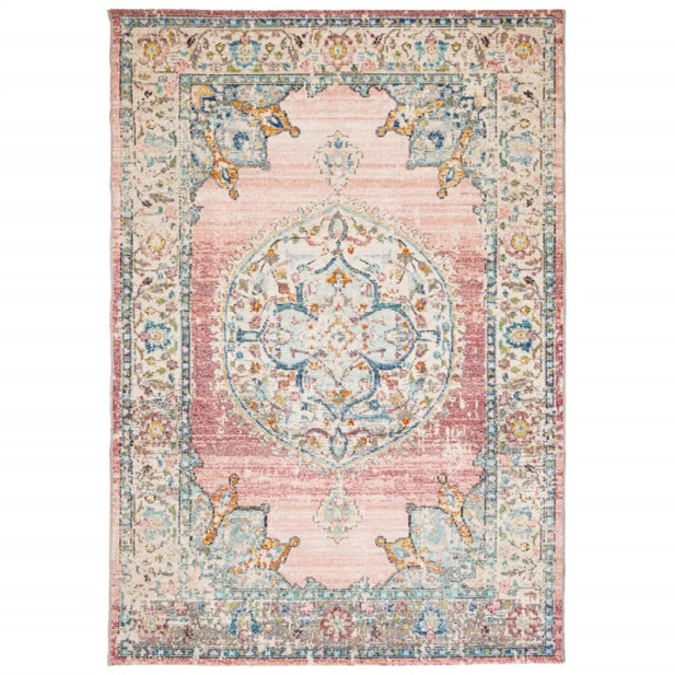 ARBIZU többszínű vintage stílusú bel-/kültéri szőnyeg 160x230cm - utánvéttel vagy ingyenes szállítással