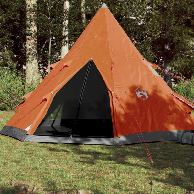 4 személyes narancssárga vízálló tipi kempingsátor - utánvéttel vagy ingyenes szállítással
