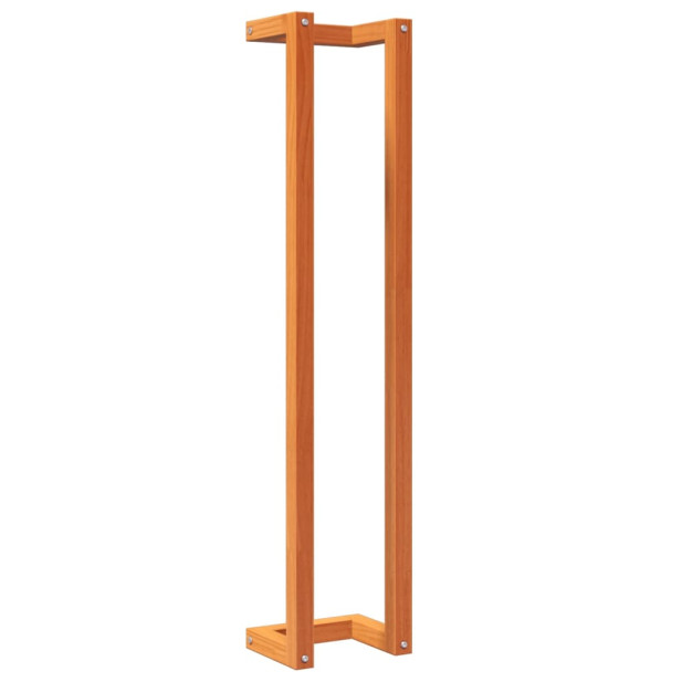 Viaszbarna tömör fenyőfa törülközőtartó 23 x 18 x 110 cm - utánvéttel vagy ingyenes szállítással