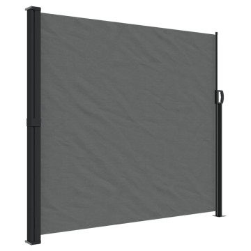 Antracitszürke behúzható oldalsó napellenző 180 x 300 cm - utánvéttel vagy ingyenes szállítással