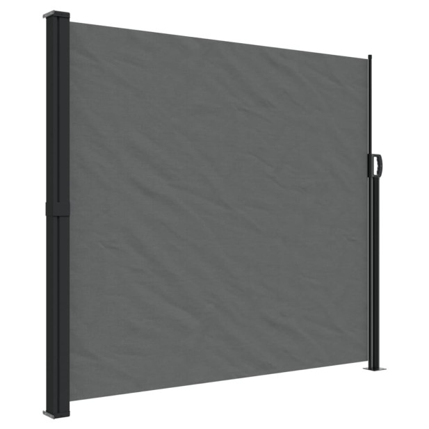 Antracitszürke behúzható oldalsó napellenző 180 x 300 cm - utánvéttel vagy ingyenes szállítással