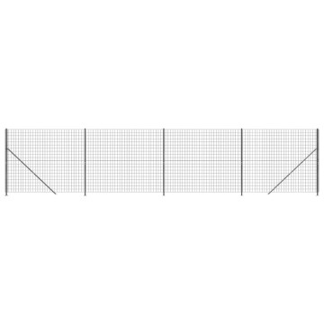 Antracitszürke dróthálós kerítés illesztőperemmel 2x10 m - utánvéttel vagy ingyenes szállítással