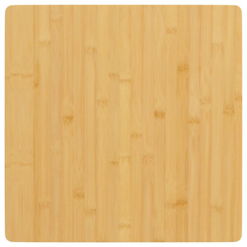 Bambusz asztallap 40 x 40 x 4 cm - utánvéttel vagy ingyenes szállítással