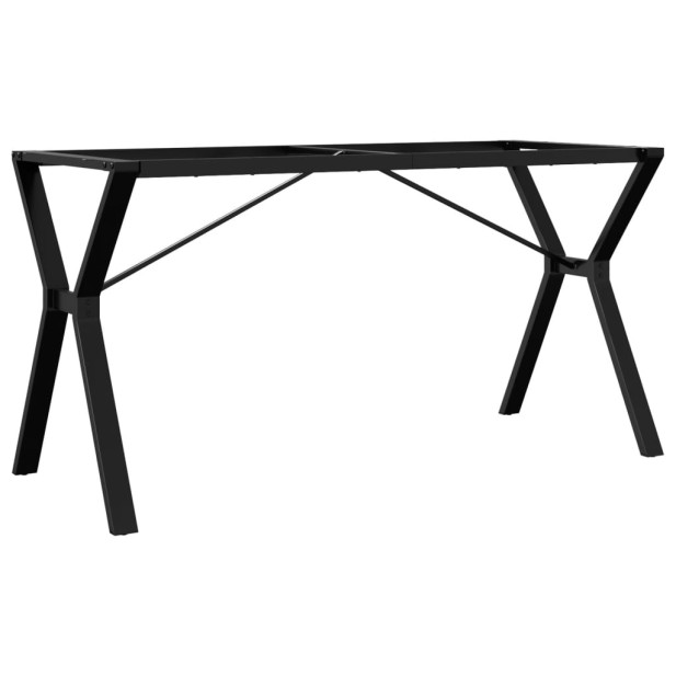 öntöttvas étkezőasztallábak Y-alakú vázzal 140 x 60 x 73 cm - utánvéttel vagy ingyenes szállítással