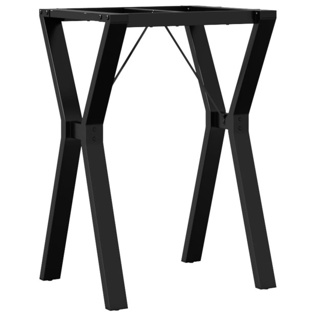 öntöttvas étkezőasztallábak Y-alakú vázzal 50 x 40 x 73 cm - utánvéttel vagy ingyenes szállítással