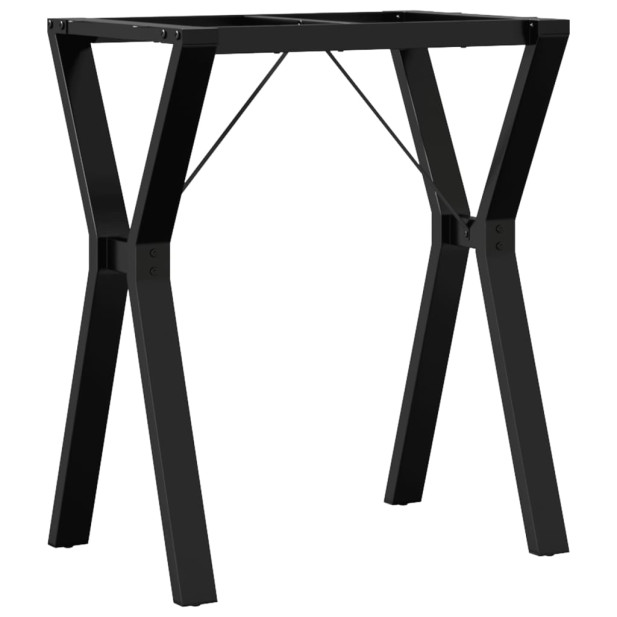 öntöttvas étkezőasztallábak Y-alakú vázzal 60 x 40 x 73 cm - utánvéttel vagy ingyenes szállítással