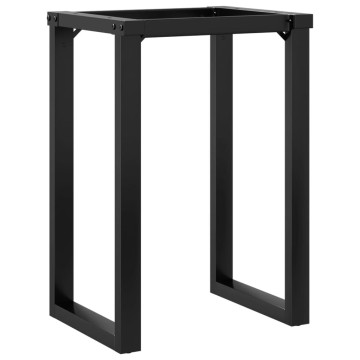 öntöttvas étkezőasztallábak O-alakú vázzal 50 x 40 x 73 cm - utánvéttel vagy ingyenes szállítással