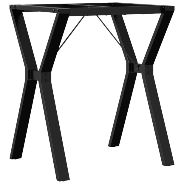 öntöttvas étkezőasztallábak Y-alakú vázzal 60 x 50 x 73 cm - utánvéttel vagy ingyenes szállítással