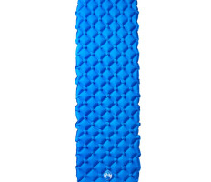 Kék felfújható kempingmatrac 190 x 58 x 6 cm - utánvéttel vagy ingyenes szállítással