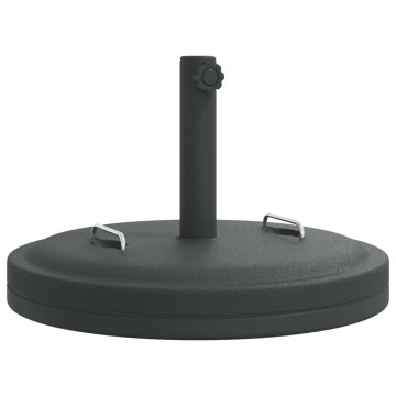Fogantyús kerek napernyőtalp rúdhoz Ø38 / 48 mm 25 kg - utánvéttel vagy ingyenes szállítással