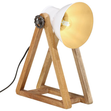 Fehér asztali lámpa 25 W 30x17x40 cm E27 - utánvéttel vagy ingyenes szállítással