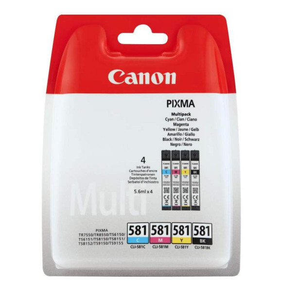 Canon CLI-581 tintapatron multipack (4szín)