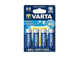  Elem, AA ceruza, 4 db, VARTA ”High Energy”