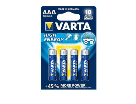 Elem, AAA mikro, 4 db, VARTA ”High Energy”