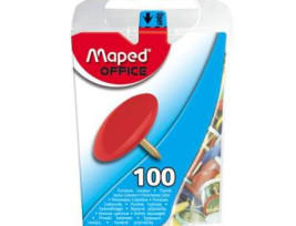 Rajzszeg, 100 db-os, MAPED, színes