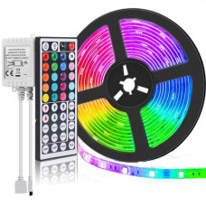 5050 RGB ledszalag, 5 méteres, színváltós - 54 led/méter (JSY-1250)