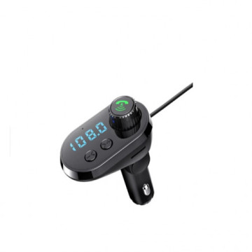Q15 autós Bluetooth FM transzmitter / zenelejátszó, kihangosító és töltő