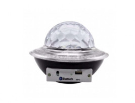 Ufo Mágikus disco lámpa USB foglalattal + Bluetooth