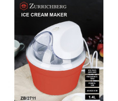 Zurrichberg fagylaltgép 12W 1,4 liter ZBP/2711