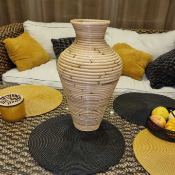 Bambusz váza 410x230