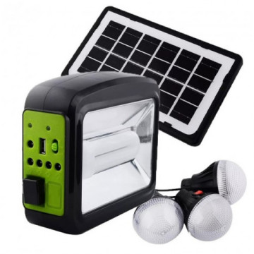 Többfunkciós LED lámpa Cclamp CL-01 napelemmel, 3 izzóval, power bank, töltőrendszer